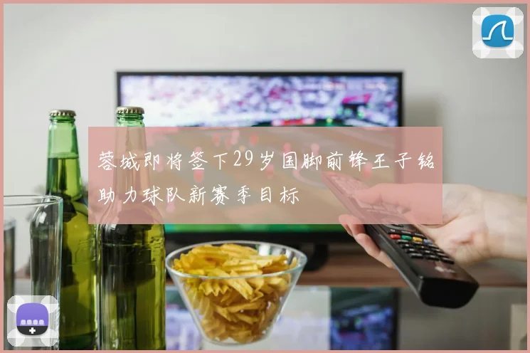 蓉城即将签下29岁国脚前锋王子铭助力球队新赛季目标